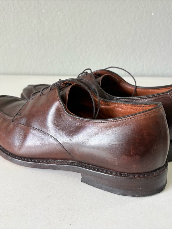 Allen Edmonds Parkway Brown Leather Split Toe Derby Dress Shoes Mens Size 10.5 D main image 9